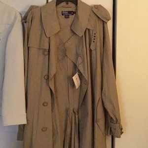 Woman’s Glock jacket ...Men’s Ralph Lauren trenc